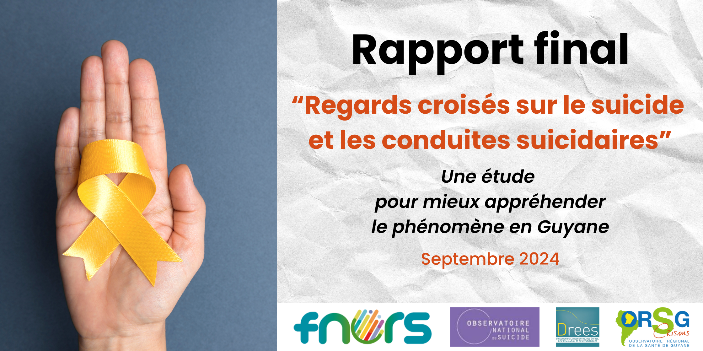 Visuel rapport suicide